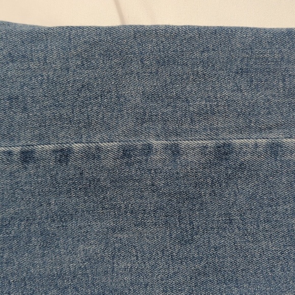 Abercrombie & Fitch The Super Skinny Ankle High Rise Jeans, Color Blue Size 34 - Picture 15 of 15